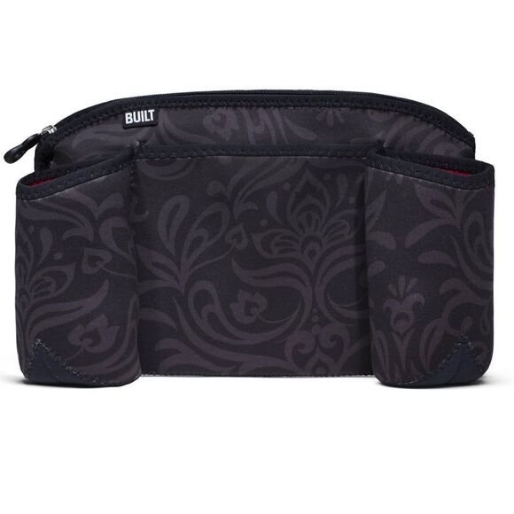Built Day Tripper Stroller Organizer Black Paisley Night Damask Great Condition - Picture 1 of 12